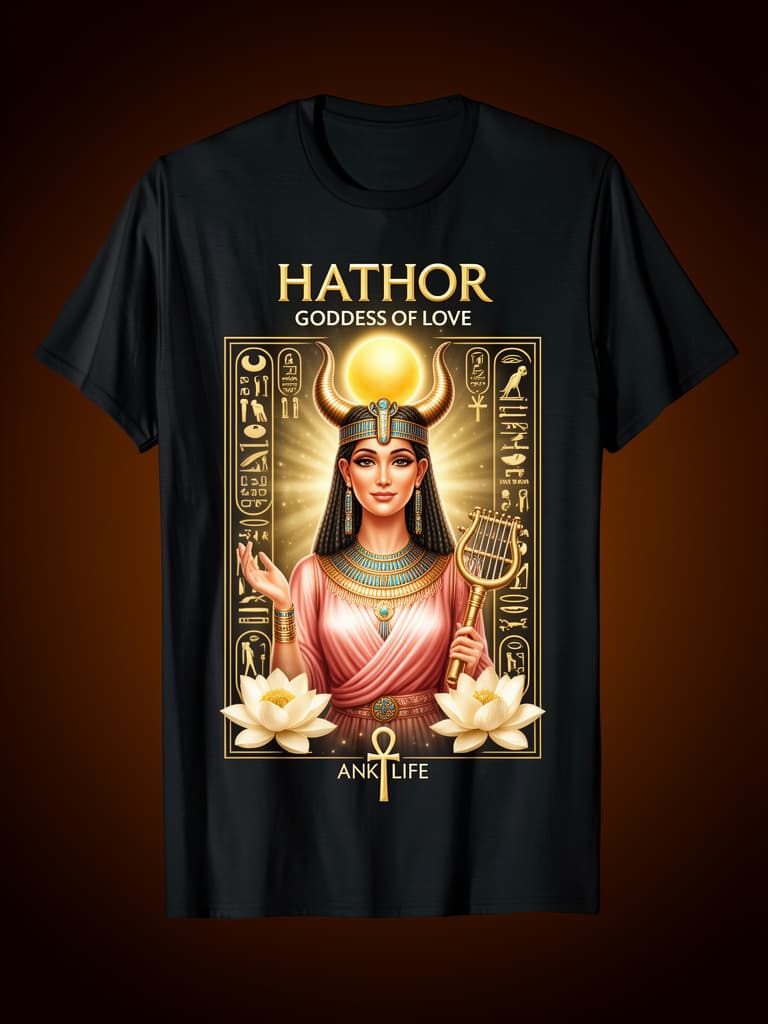 Hathor Tee — Black