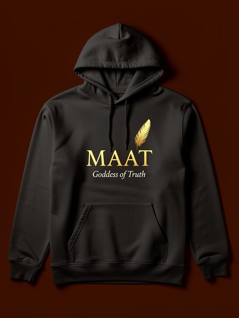 Maat Collection Hoodie — $65 | 9 Ether Ancestral Wear