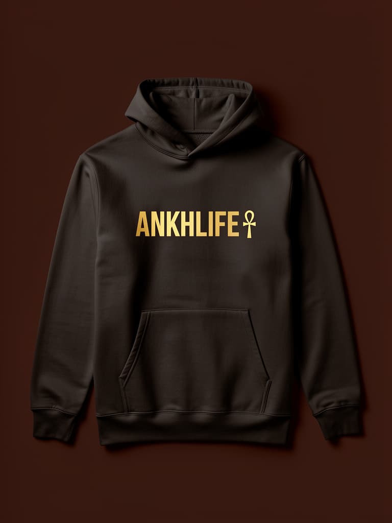 AnkhLife Brand Hoodie — $60 | 9 Ether Ancestral Wear