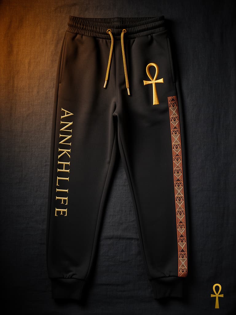 Ancestral Joggers — Black