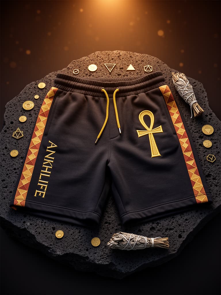 Ancestral Shorts — Black
